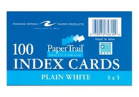 INDEX CARD ITEMS